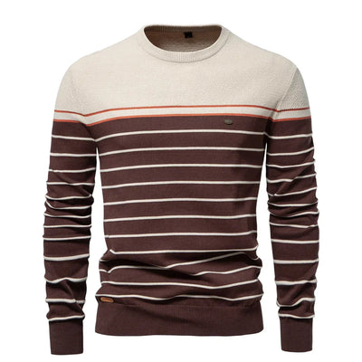 DUMONT LYON™ | PULL HOMME À RAYURES