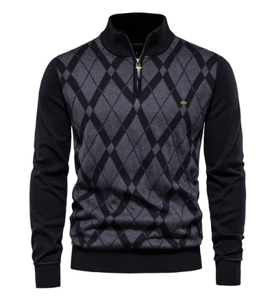 DUMONT LYON™ | PULL HOMME AVEC MI-ZIP