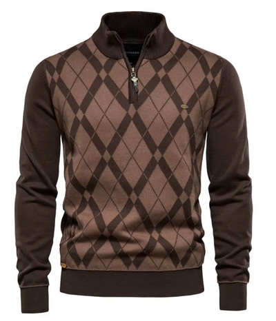 DUMONT LYON™ | PULL HOMME AVEC MI-ZIP