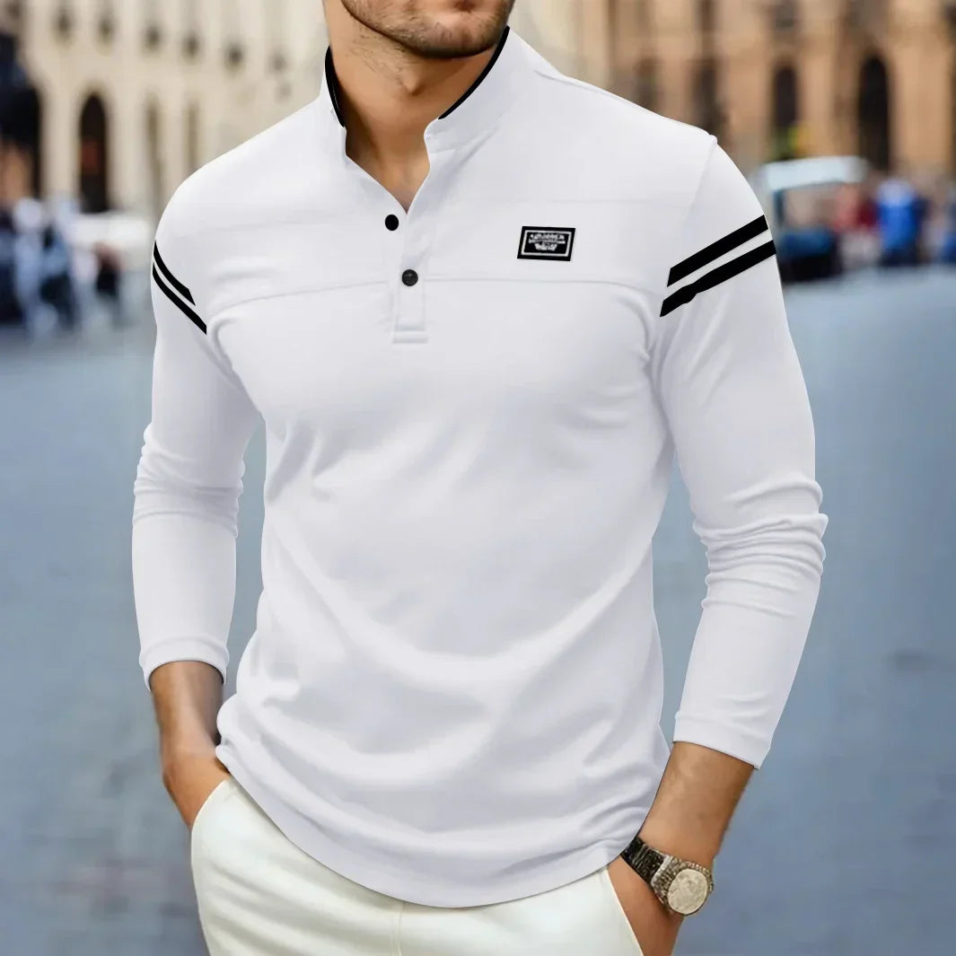 DUMONT LYON | T-SHIRT À MANCHES LONGUES MODERNE POUR HOMME