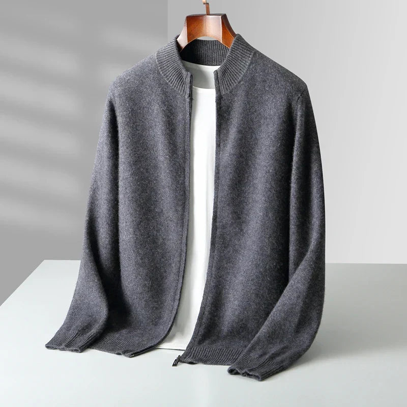 DUMONT LYON | GILET DE LUXE EN LAINE DE CACHEMIRE PREMIUM