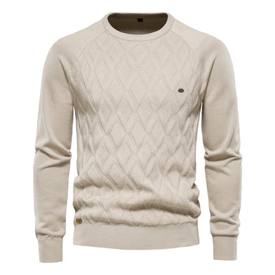 DUMONT LYON™ | PULL HOMME À CARREAUX