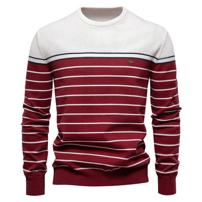 DUMONT LYON™ | PULL HOMME À RAYURES