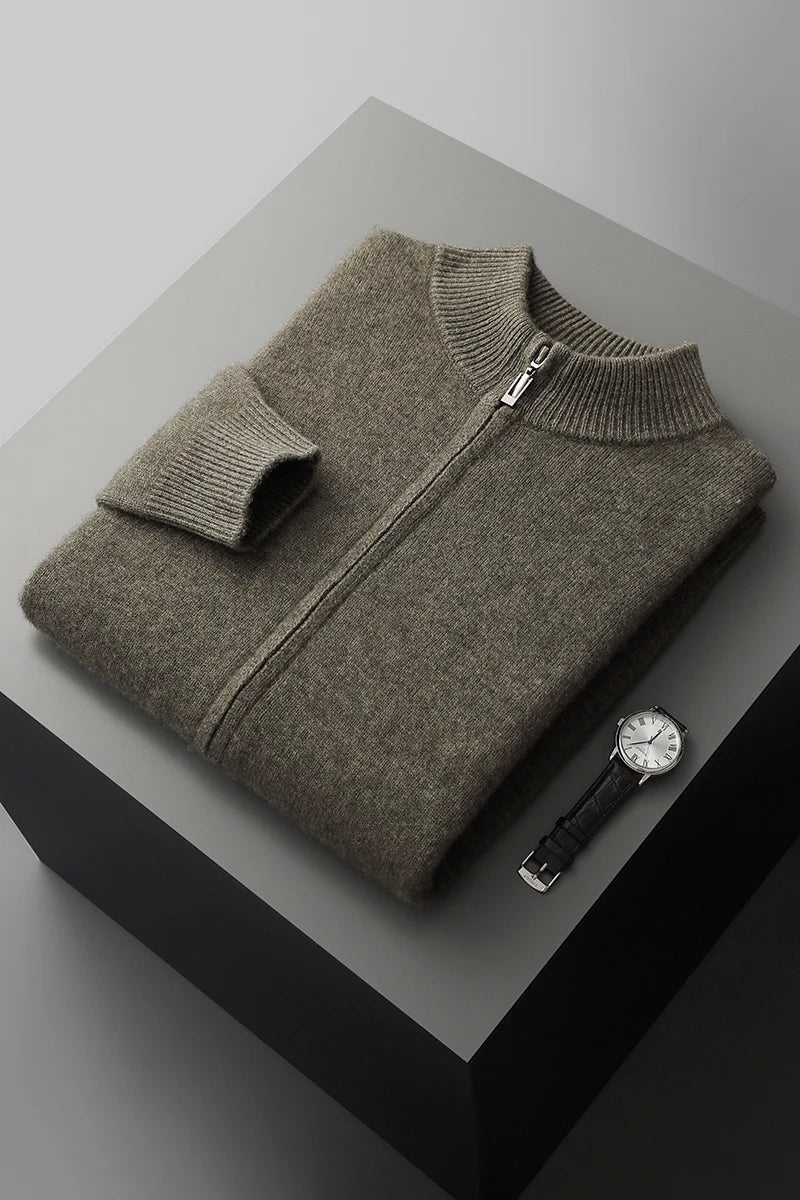 DUMONT LYON | GILET DE LUXE EN LAINE DE CACHEMIRE PREMIUM