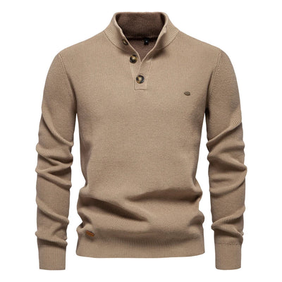 DUMONT LYON™ | PULL HOMME AVEC DESIGN À BOUTONS