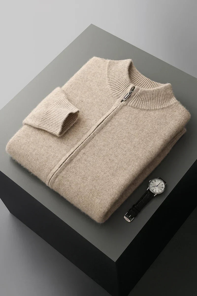 DUMONT LYON | GILET DE LUXE EN LAINE DE CACHEMIRE PREMIUM