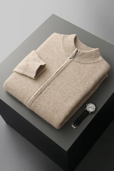 DUMONT LYON | GILET DE LUXE EN LAINE DE CACHEMIRE PREMIUM