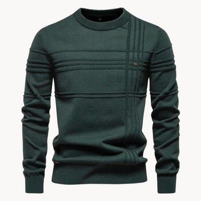 ROSSI ROMA™ | MAILLE HOMME À MOTIF CARREAU