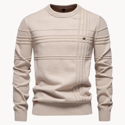 ROSSI ROMA™ | MAILLE HOMME À MOTIF CARREAU
