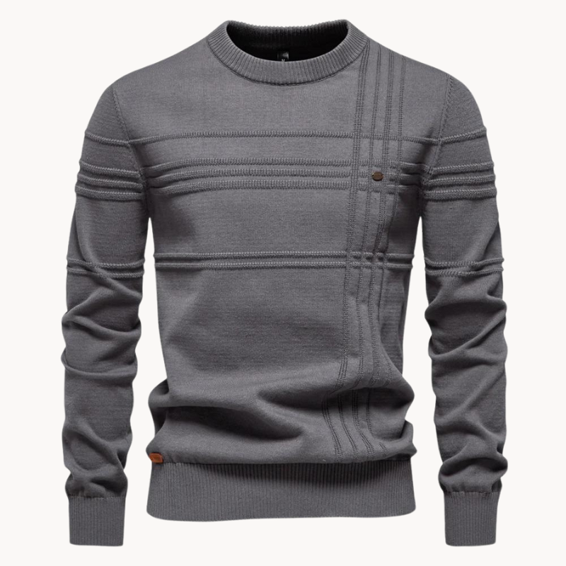 ROSSI ROMA™ | MAILLE HOMME À MOTIF CARREAU