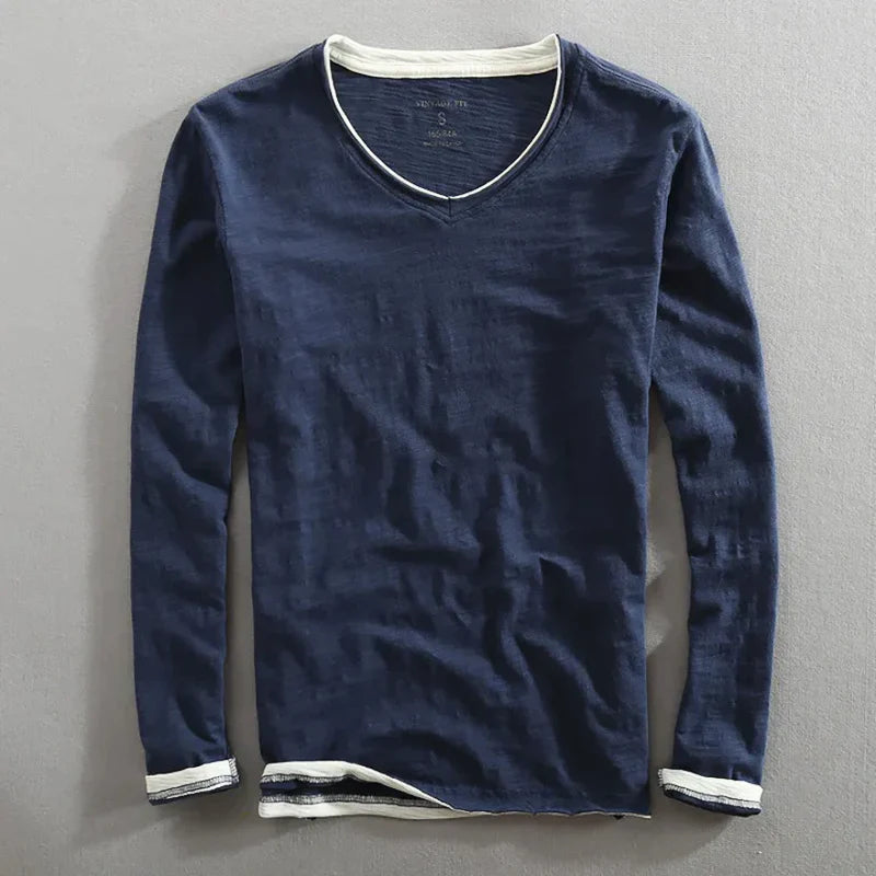 DUMONT LYON™ | CHEMISE À MANCHES LONGUES EN COTON