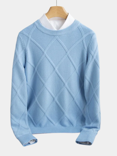 Dumont Lyon | Pull Argyle en Cachemire