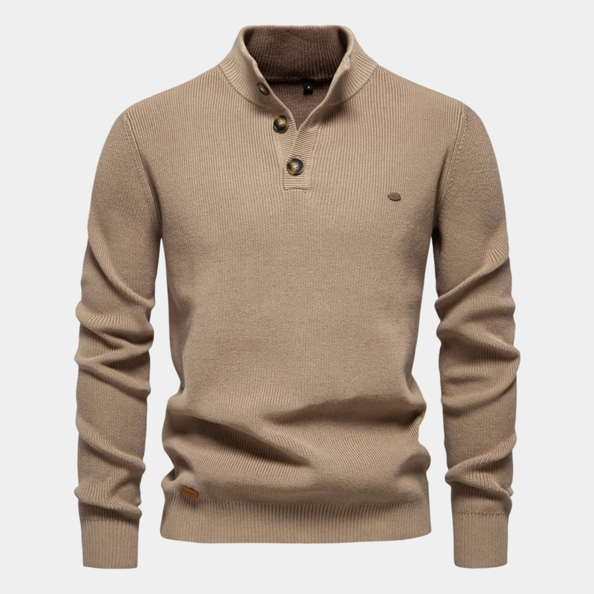 DUMONT LYON™ | PULL HOMME AVEC DESIGN À BOUTONS
