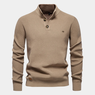 DUMONT LYON™ | PULL HOMME AVEC DESIGN À BOUTONS