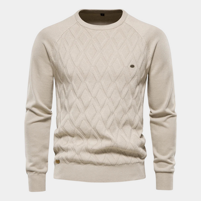 DUMONT LYON™ | PULL HOMME À CARREAUX