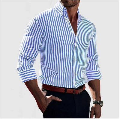 DUMONT LYON | CHEMISE À RAYURES DÉCIDÉES