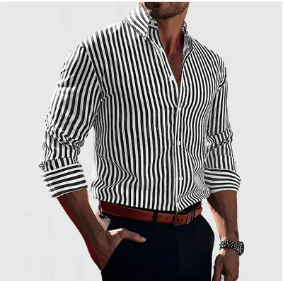 DUMONT LYON | CHEMISE À RAYURES DÉCIDÉES