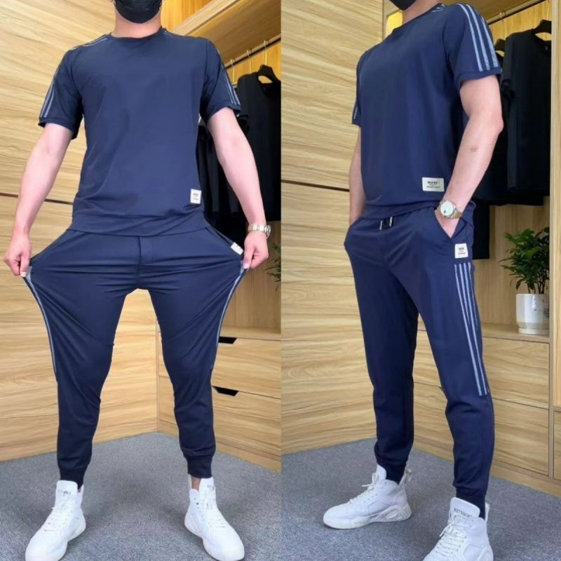 DUMONT LYON | COMPLET HOMME EN MATÉRIAU DE LUXE AVEC ÉLASTIQUE