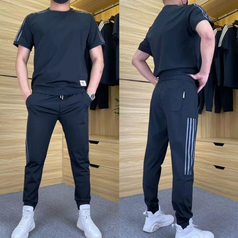 DUMONT LYON | COMPLET HOMME EN MATÉRIAU DE LUXE AVEC ÉLASTIQUE