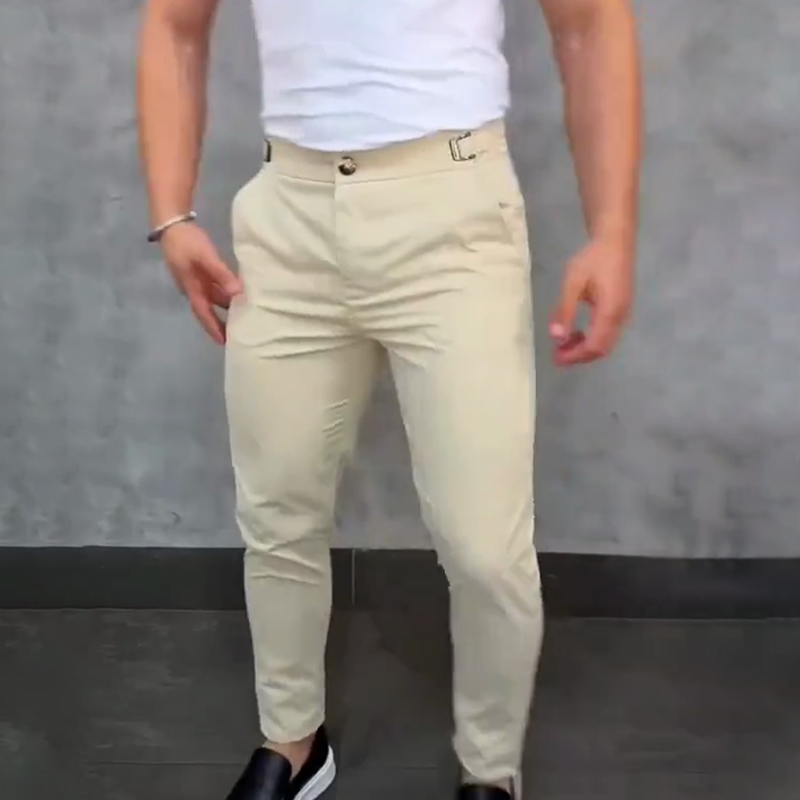 THÉO | PANTALONS SLIM FIT ÉLASTIQUES POUR HOMMES