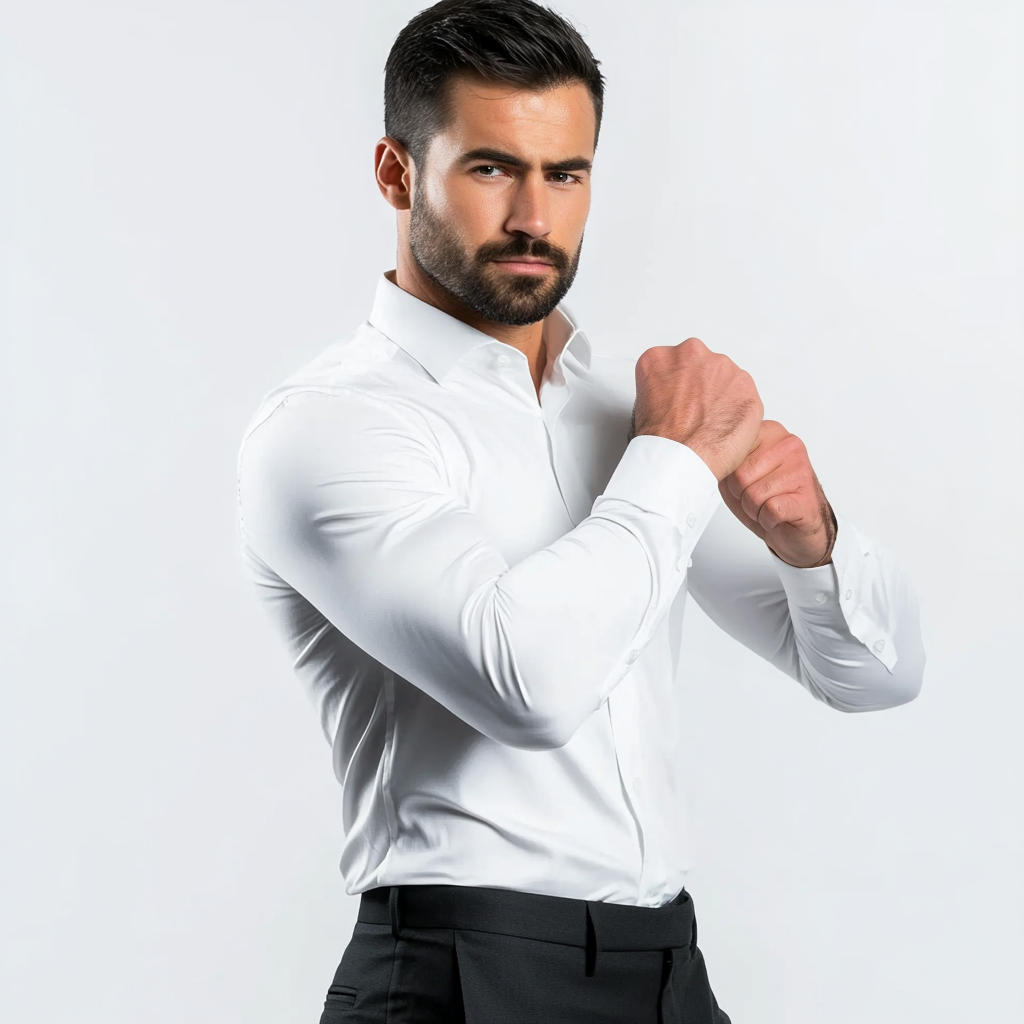 Bellutia® | Chemise Infroissable à Coupe Ajustée